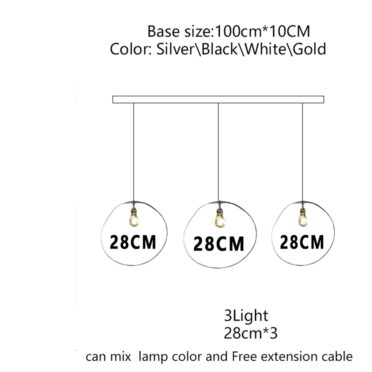 Nordic Lava Glass Multi-Color LED Cluster Pendant – Statement Chandelier
