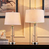 Japanese Retro Cylindrical Fabric Shade Floor Lamp