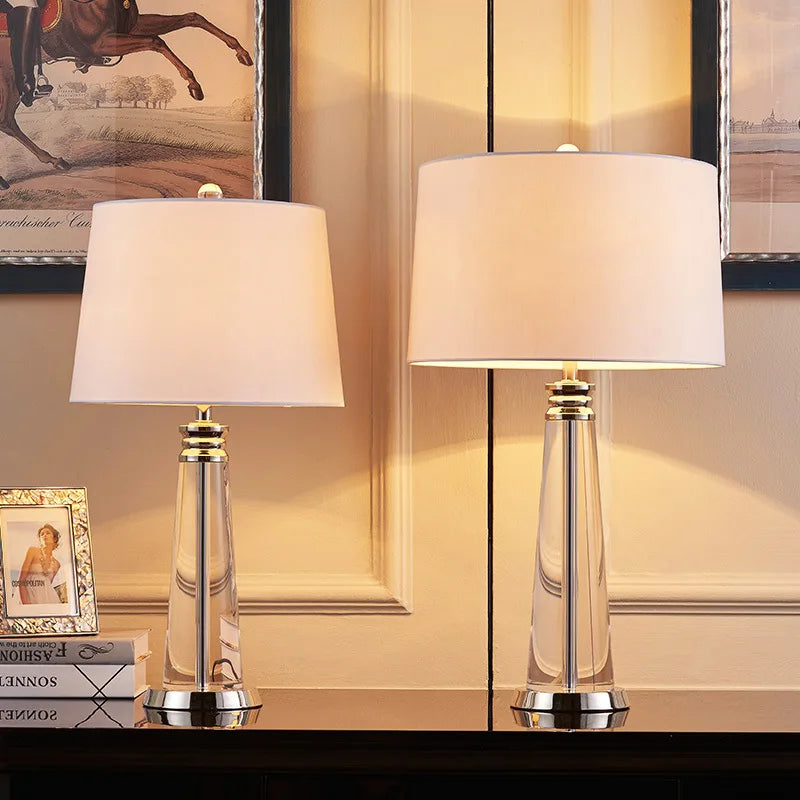 Japanese Retro Cylindrical Fabric Shade Floor Lamp