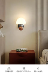 LED Mushroom Wall Sconce with Pull Cord | Kids & Bedroom