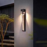 Lámpara de pared exterior impermeable IP65 - Acabado de piedra natural