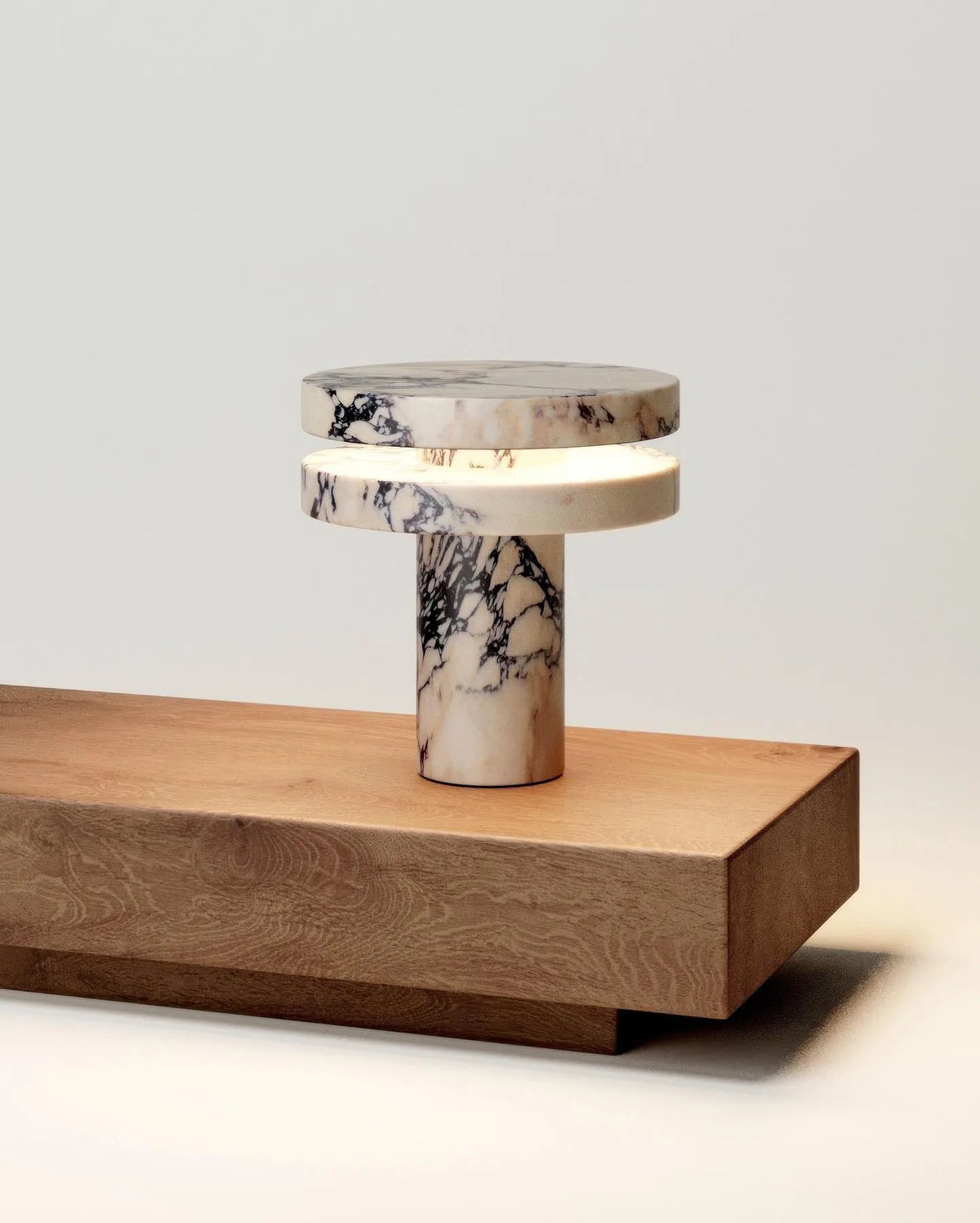 Postmodern Marble Table Lamp | Designer Bedside Accent Light