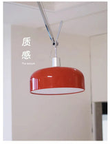 Memphis Swing-Arm Pendant Light — Colorful Modern Fixture