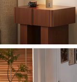 Lámpara de mesa de mármol moderna - Lámpara de noche nórdica de travertino
