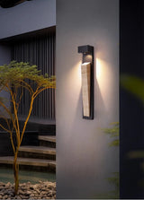 Lámpara de pared exterior impermeable IP65 - Acabado de piedra natural