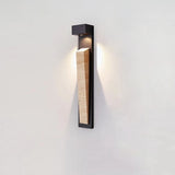 Lámpara de pared exterior impermeable IP65 - Acabado de piedra natural