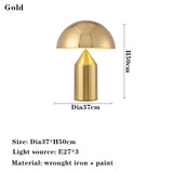 Nordic Mushroom Table Lamp – Bedroom & Living Room Decor