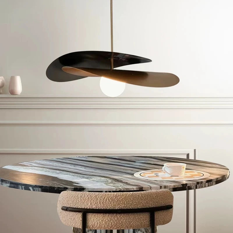 Creamy French Hat Chandelier — Nordic Loft Style