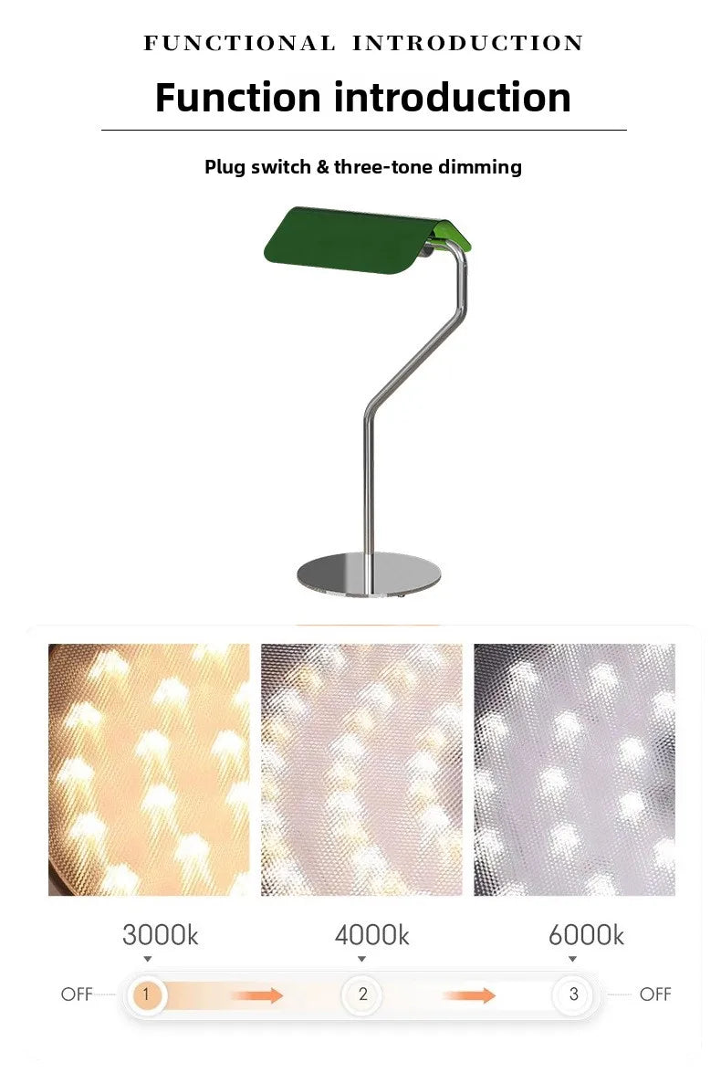 Nordic Minimalist Multifunction LED Desk & Bedside Lamp