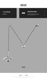 Modern Flying-Saucer Pulley Pendant Light
