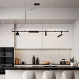 Nordic Black LED Chandelier | Suspension Ceiling Light