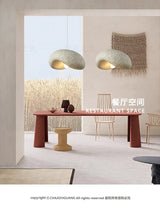 Japanese Wabi-Sabi Pendant Light — Minimalist Dining Room Fixture