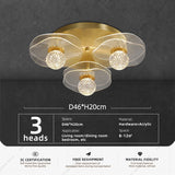 Modern Round LED Flush Mount Ceiling Light