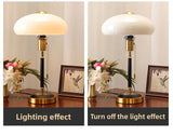 American Style Minimalist Dimmable Bedside Table Lamp