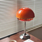 Vintage Sunset Bauhaus Table Lamp – Maillard Orange