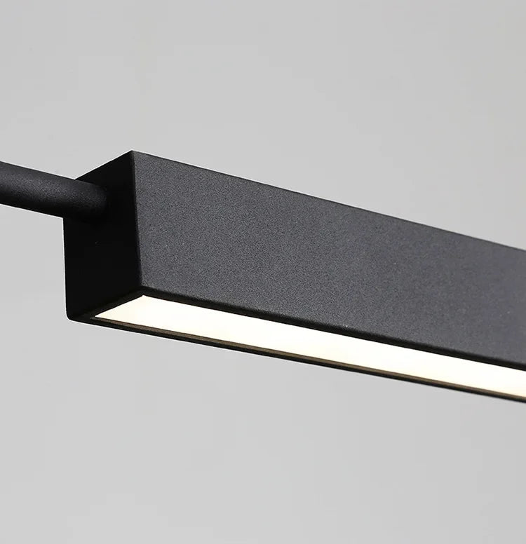 Nordic Black LED Chandelier | Suspension Ceiling Light