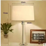 Japanese Retro Cylindrical Fabric Shade Floor Lamp