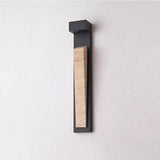 Lámpara de pared exterior impermeable IP65 - Acabado de piedra natural