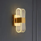 Acrylic Aluminum Wall Bedside Lamp - Hans Lumiere