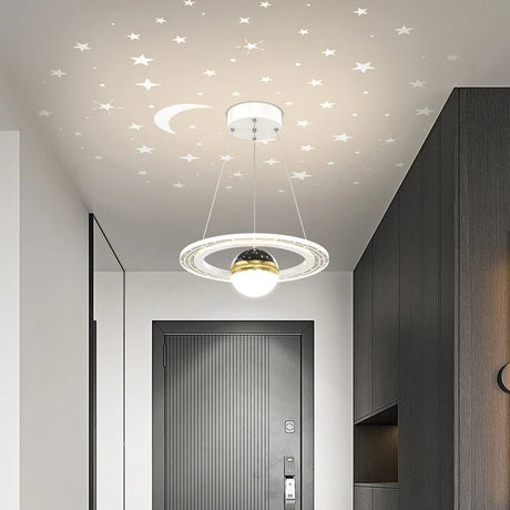 Acrylic Glass Ball Starry Projection LED Ceiling Light - Hans Lumiere