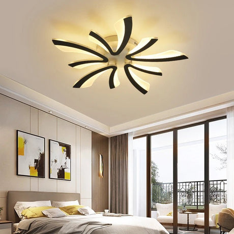 Acrylic LED Ceiling Chandelier With Remote Control - Hans Lumiere