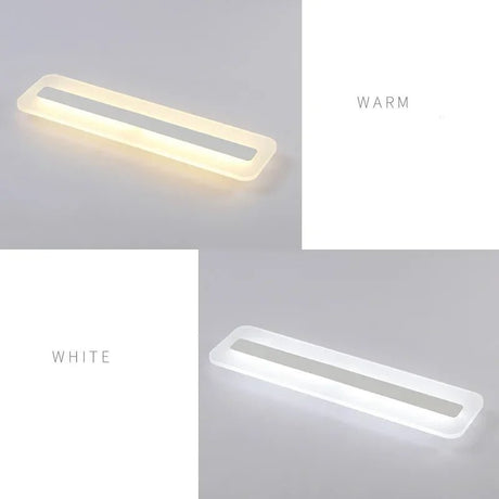 Acrylic Ultra Thin Long Bar LED Ceiling Light - Hans Lumiere
