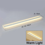 Acrylic Ultra Thin Long Bar LED Ceiling Light - Hans Lumiere