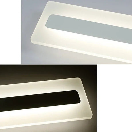 Acrylic Ultra Thin Long Bar LED Ceiling Light - Hans Lumiere