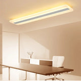 Acrylic Ultra Thin Long Bar LED Ceiling Light - Hans Lumiere