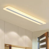 Acrylic Ultra Thin Long Bar LED Ceiling Light - Hans Lumiere