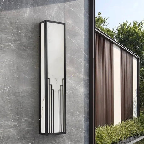 Acrylic Waterproof Marble LED Wall Light - Hans Lumiere