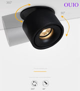 Adjustable Dimmable Recessed COB LED Downlights - Hans Lumiere