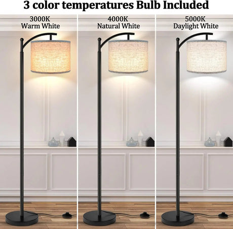 Adjustable Modern LED Floor Lamp Dimmable 3 Color - Hans Lumiere