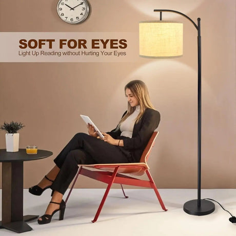 Adjustable Modern LED Floor Lamp Dimmable 3 Color - Hans Lumiere