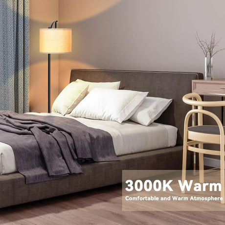 Adjustable Modern LED Floor Lamp Dimmable 3 Color - Hans Lumiere