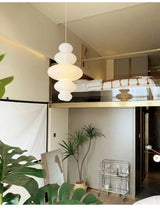 Akari Rice Paper Pendant Light | Japanese Farmhouse Lamp - Hans Lumiere