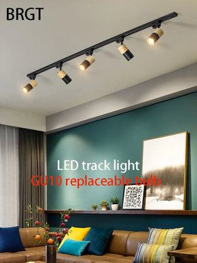 Aluminum COB LED Track Lights - Hans Lumiere