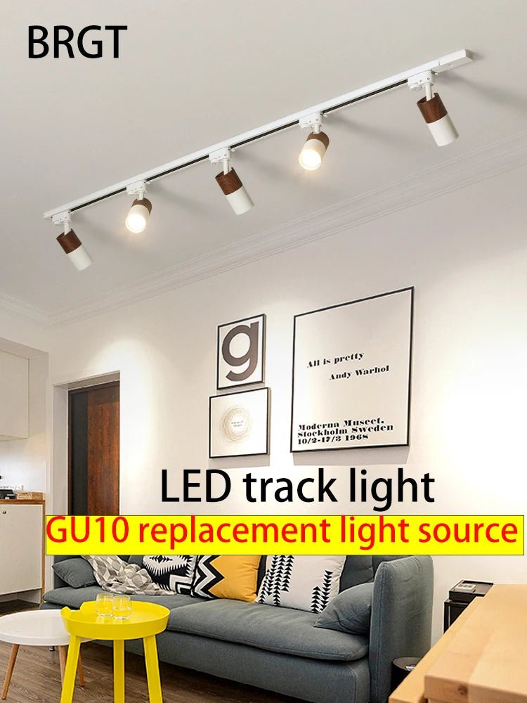 Aluminum COB LED Track Lights - Hans Lumiere