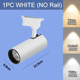 Aluminum LED Track Light 3 Color Rainbow Hill Spotlight - Hans Lumiere