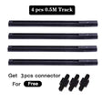 Aluminum LED Track Light 3 Color Rainbow Hill Spotlight - Hans Lumiere