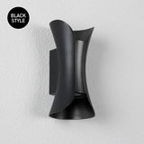 Aluminum LED Wall Sconce 12W, IP65 Waterproof Outdoor Indoor Light - Hans Lumiere