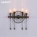 American Industrial Style Vintage Wall Sconce - Hans Lumiere