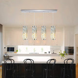 American Luxury Crystal Iron Dropping Pendant Lamp - Hans Lumiere