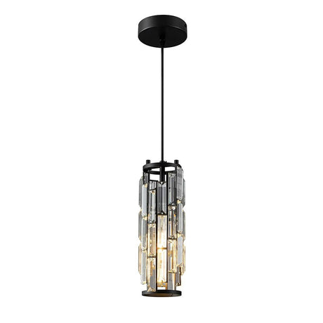 American Luxury Crystal Iron Dropping Pendant Lamp - Hans Lumiere
