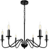 American Modern Candle Chandelier - Hans Lumiere