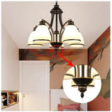 American Retro Ceiling Chandelier - Hans Lumiere
