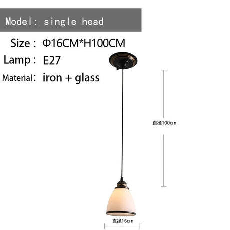 American Retro Ceiling Chandelier - Hans Lumiere