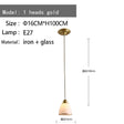 American Retro Ceiling Chandelier - Hans Lumiere