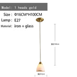 American Retro Ceiling Chandelier - Hans Lumiere