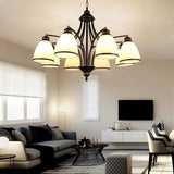 American Retro Ceiling Chandelier - Hans Lumiere